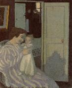 Maurice Denis Mother and Child oil painting on canvas